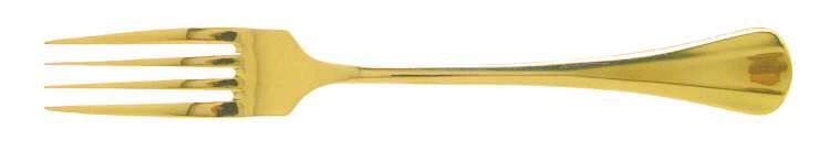 Golden Symmetry (Gold Electroplate, 1984) Fork