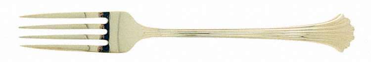 Golden Tiara (Gold Electroplate, 1985) Fork