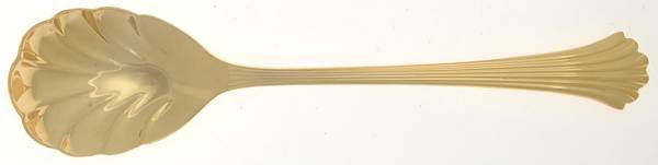 Golden Tiara (Gold Electroplate, 1985) Sugar Shell Spoon