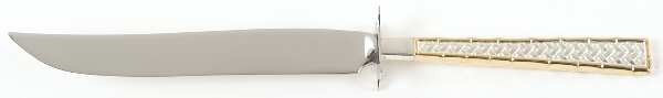 Golden Tradewinds (Sterling, 1975) Small Steak Carving Knife with Stainless Blade