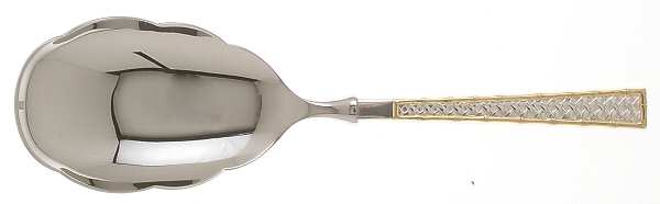 Golden Tradewinds (Sterling, 1975) Rice Spoon-Stainless Bowl