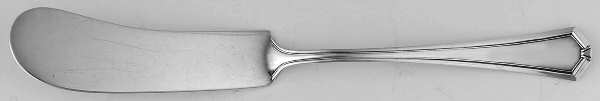 Governor Warren (Sterling, 1918) Flat Handle Master Butter Knife