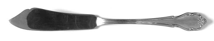 Golden Waverly (Gold Plated) Flat Handle Master Butter Knife