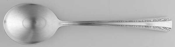 Gracious (Silverplate, 1939) Round Bowl Soup Spoon (Gumbo)