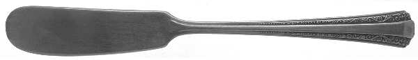 Gracious (Silverplate, 1939) Flat Handle Butter Spreader
