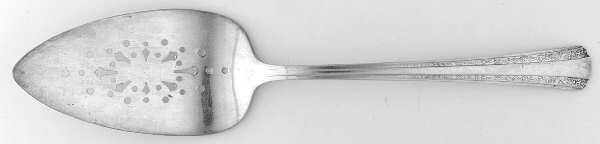 Gracious (Silverplate, 1939) Solid Pierced Pie Server