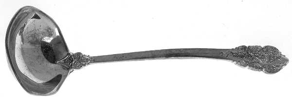 Grand Antique (Silverplate, 1995) Solid Piece Cream Ladle
