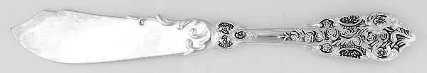 Grand Antique (Silverplate, 1995) Flat Handle Master Butter Knife