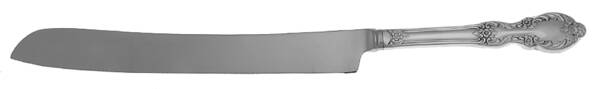 Grand Elegance (Silverplate, 1959) Wedding Cake Knife with Stainless Blade HC