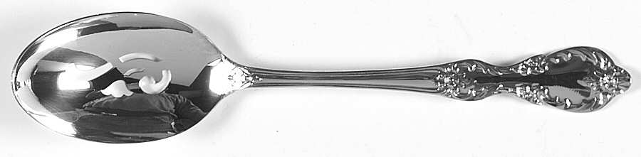 Grand Elegance (Silverplate, 1959) Pierced Tablespoon (Serving Spoon)