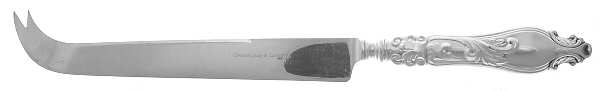 Grecian (Silverplate, 1892) Hollow Handled Cheese Knife with Silverplate Blade