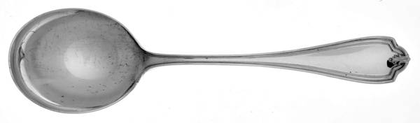 Grecian-New Grecian (Silverplate, 1913) Round Bowl Soup Spoon (Gumbo)