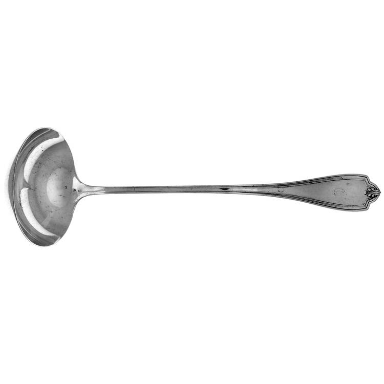 Grecian-New Grecian (Silverplate, 1913) Solid Soup Ladle