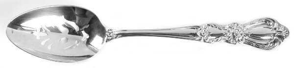Grand Heritage (Silverplate, 1968) Pierced Tablespoon (Serving Spoon)