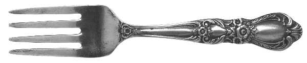 Grand Heritage (Silverplate, 1968) Baby Fork