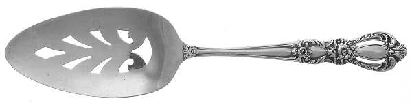 Grand Heritage (Silverplate, 1968) Server-Pie/Solid-Pierced