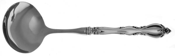 Grande Regency (Sterling, 1969) Gravy Ladle with No Spout Stainless Bowl HC