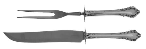Grand Recollection-Tradition Small Stainless Blade 2-Piece Steak Carving Set
