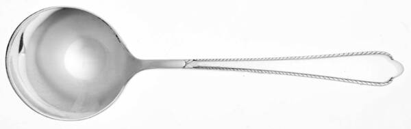 Guest of Honor (Silverplate, 1935) Round Bowl Soup Spoon (Bouillon)