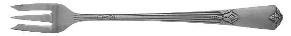 Guild-Cadence (Silverplate, 1932) Cocktail/Seafood Fork by International Silver