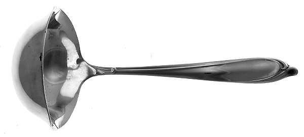 Happy Anniversary (Silverplate, 1960) Solid Gravy Ladle