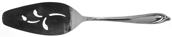 Happy Anniversary (Silverplate, 1960) Solid Pierced Pie Server