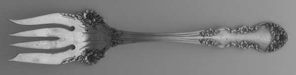 Hardwick (Silverplate, 1908) Medium Solid Cold Meat Serving Fork