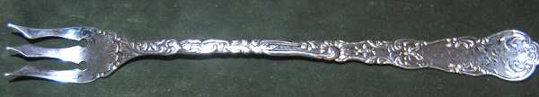 Harvard I (Silverplate, 1891) Oyster Fork