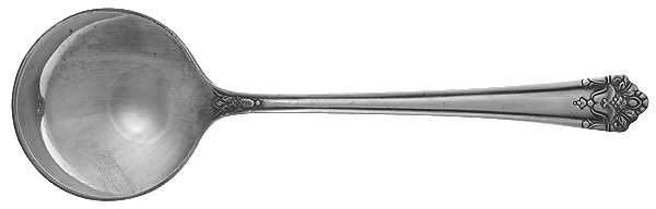 Her Majesty (Silverplate, 1931) Round Bowl Soup Spoon (Bouillon)