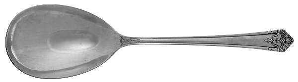 Her Majesty (Silverplate, 1931) Solid Smooth Casserole Spoon