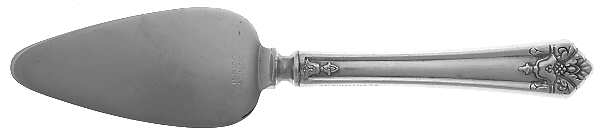 Her Majesty (Silverplate, 1931) Cheese Server with Stainless Blade