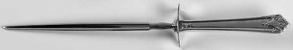 Her Majesty (Silverplate, 1931) Large Roast Steel Rod Knife Sharpener