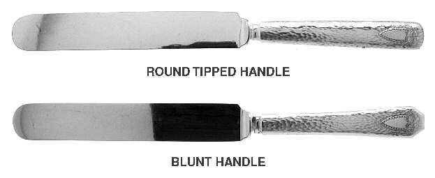 Heraldic (Silverplate, 1916) Blunt Solid Knife