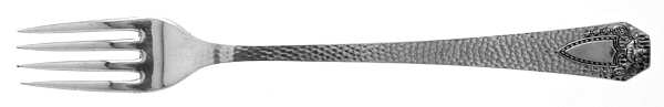 Heraldic (Silverplate, 1916) Grille Fork (Viande)