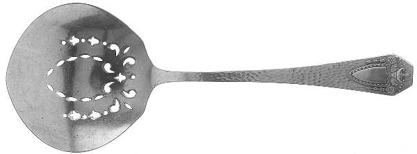 Heraldic (Silverplate, 1916) Tomato Server, Solid Piece