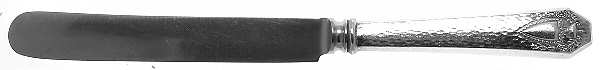Heraldic (Silverplate, 1916) Old French Hollow Knife with Bolster