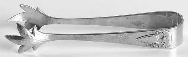 Heraldic (Silverplate, 1916) Sugar Tongs