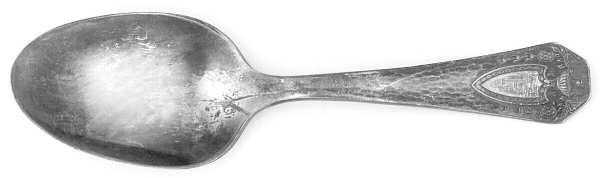 Heraldic (Silverplate, 1916) Straight Handle Baby Spoon