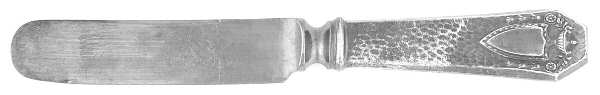 Heraldic (Silverplate, 1916) Baby Knife with Stainless Blade