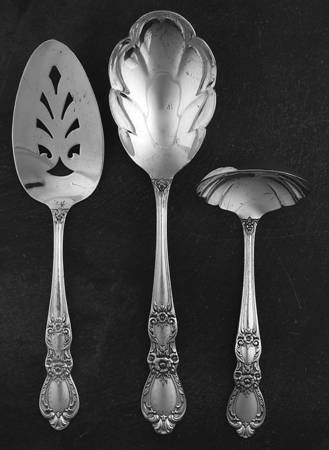 Heritage (Silverplate, 1953) 3 Piece Completer Set