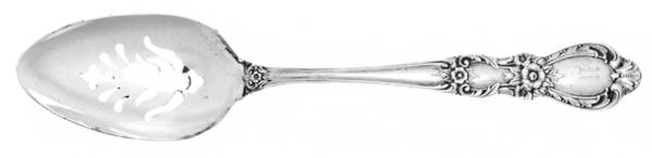 Heritage (Silverplate, 1953) Pierced Tablespoon (Serving Spoon)