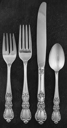 Heritage (Silverplate, 1953) 4 Piece Place Setting