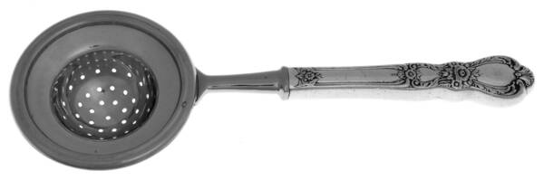 Heritage (Silverplate, 1953) Tea Strainer Overcup Serving-Stainless Bowl HC