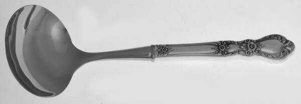 Heritage (Silverplate, 1953) Gravy Ladle with No Spout Stainless Bowl HC
