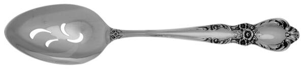Heritage (Silverplate, 1953) Pierced Tablespoon (Serving Spoon)
