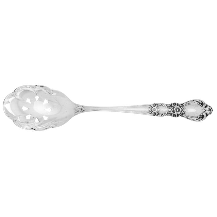 Heritage (Silverplate, 1953) Pierced Bowl Short Handle Olive Spoon