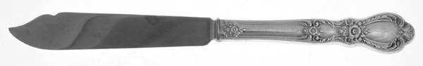 Heritage (Silverplate, 1953) Individual Fish Knife with Stainless Blade