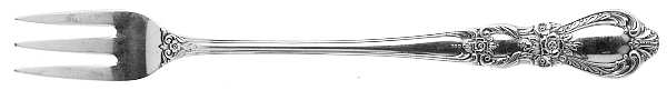 Heritage (Silverplate, 1953) Cocktail/Seafood Fork