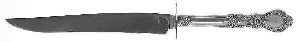 Heritage (Silverplate, 1953) Small Steak Carving Knife with Stainless Blade