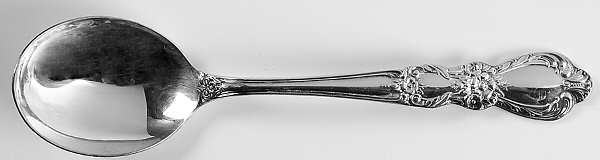 Heritage (Silverplate, 1953) Round Bowl Soup Spoon (Cream Soup)